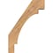 Ekena Millwork 5 1/2"W x 18"D x 26"H Merced Smooth Knee Brace, Western Red Cedar BRC06X18X26MRC00SWR - alternate 2